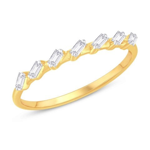 14 Karat Yellow Gold 0.30 Carat Diamonds Fashion Ladies Band-0228064-YG