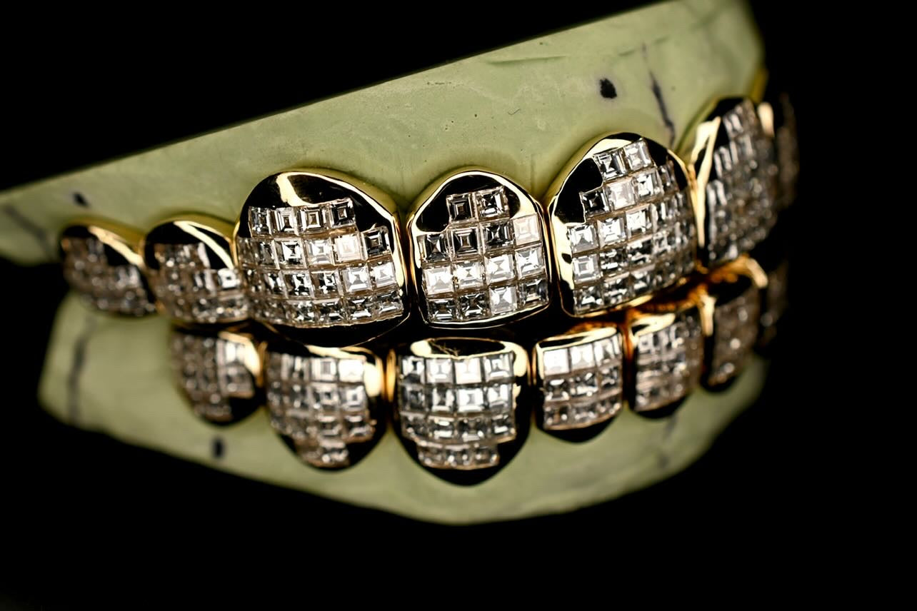 Carre cut Grillz