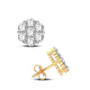 14K 0.91CT Diamond Earring