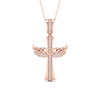 10K 0.43CT Diamond Pendant