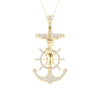 10K 0.50CT Diamond Pendant