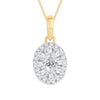 14k 0.50ct Diamond Pendants