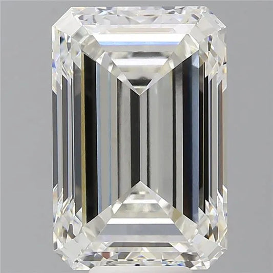 9.53ct Emerald Lab Grown Diamond (Colour G, Clarity VVS2, IGI Certified)