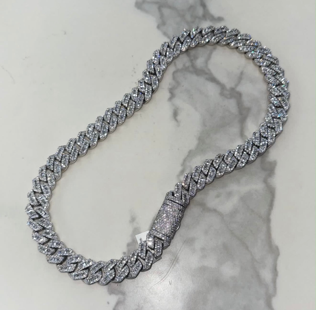 Diamond Cuban chain payment remaining balance